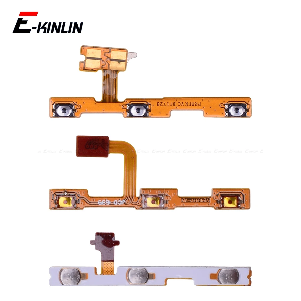 Switch Power ON OFF Key Mute Silent Volume Button Ribbon Flex Cable For HuaWei P30 P20 Pro P10 P9 Plus Mini P8 Lite 2017