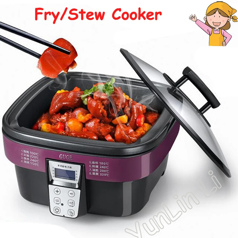 Multi-function Electric Cooker Non-stick Cooking Pot Stew Cooker Intelligent Fry Cooker AD-G909