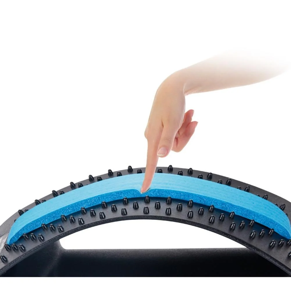 Dispositivo di allungamento per massaggio alla schiena vita collo Relax sollievo dal dolore chiropratica