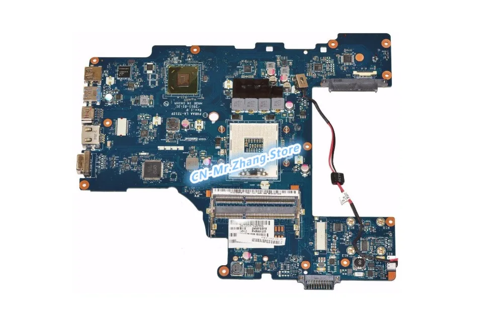 

Used FOR Toshiba Satellite P755 P770 Laptop Motherboard K000128610 LA-7212P DDR3