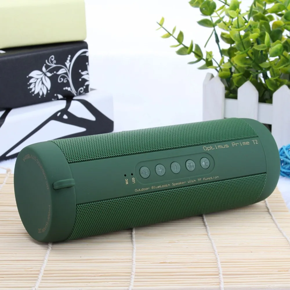 Waterproof Bluetooth Speaker Wireless Super Bass Subwoofer Outdoor Sport Sound Box FM LED Light Portable Speaker stereo Speaker
