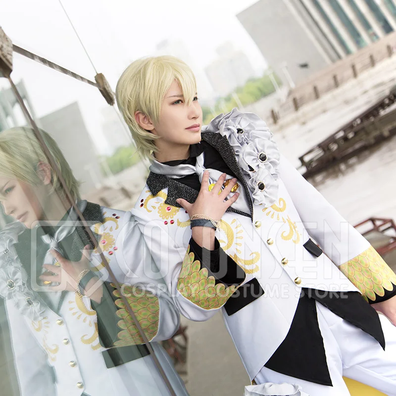 Anime Idolish7 OP Nagi Rokuya WiSH VOYAGE Cosplay Costume new Full Set All Sizes COSPLAYONSEN adult costume