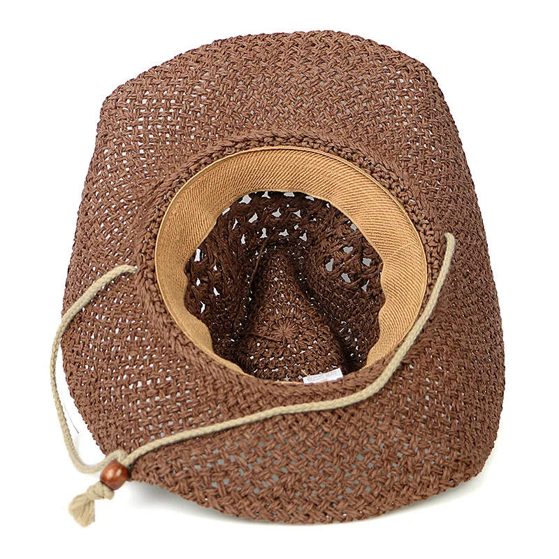 Kids Western Chapeu Cowboy Hat Boys 2023 Summer Cowgirl hat Children Sun Hat Wide Brim Straw Hats Sunhat Outdoors Visor Sunhat