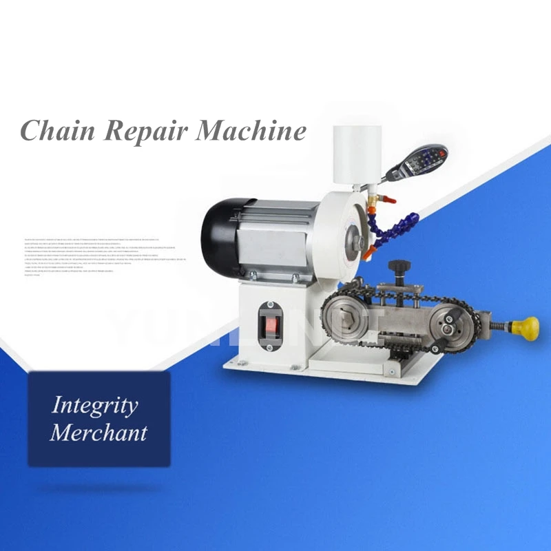 Professional Chain Repairing Machine 220V 1200W Manual Regulation Chain Repairing Equipment XFJ-1