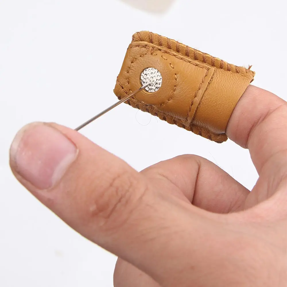 Junetree Finger Protector Sewing Tools Needle Felting Leather Hand Craft Home DIY Knitting Non slip works Sewing Accessories