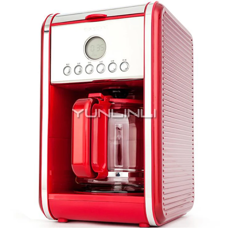 Semi-automatic Drip Coffee Maker Household Americano Coffee Machine 1.8L Intelligent Drip Coffee Machine