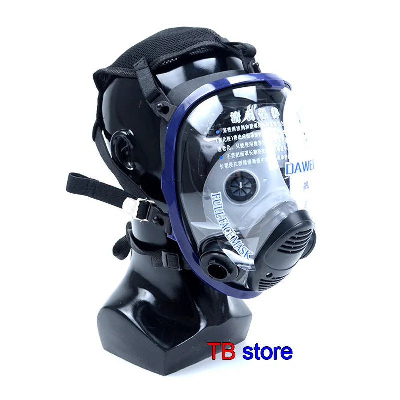 6800 respirator gas mask high quality spherical High definition full face gas mask Universal SJL filter protective mask