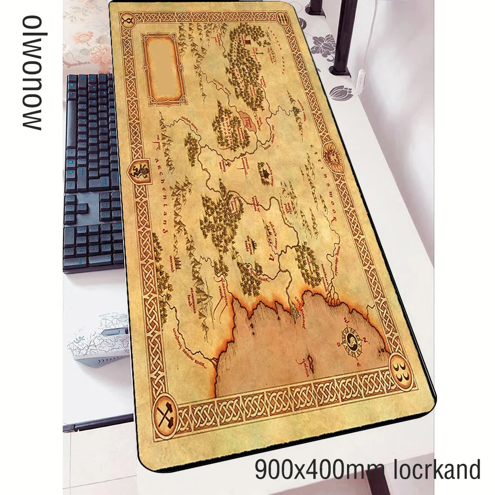 Wizarding World Map mouse pads High-end 900x400mm pad mouse notbook computer mousepad hot sales gaming padmouse gamer mouse mat