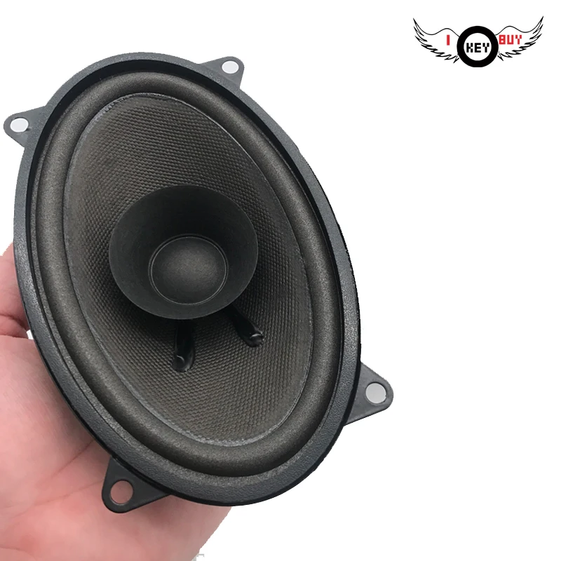 

I Key Buy 4*6 Inch Imported Mid-Range 2 Way Car Coaxial Speakers with Strong Magnet HiFi for Cars Home Theather 90Watts 4Ohms