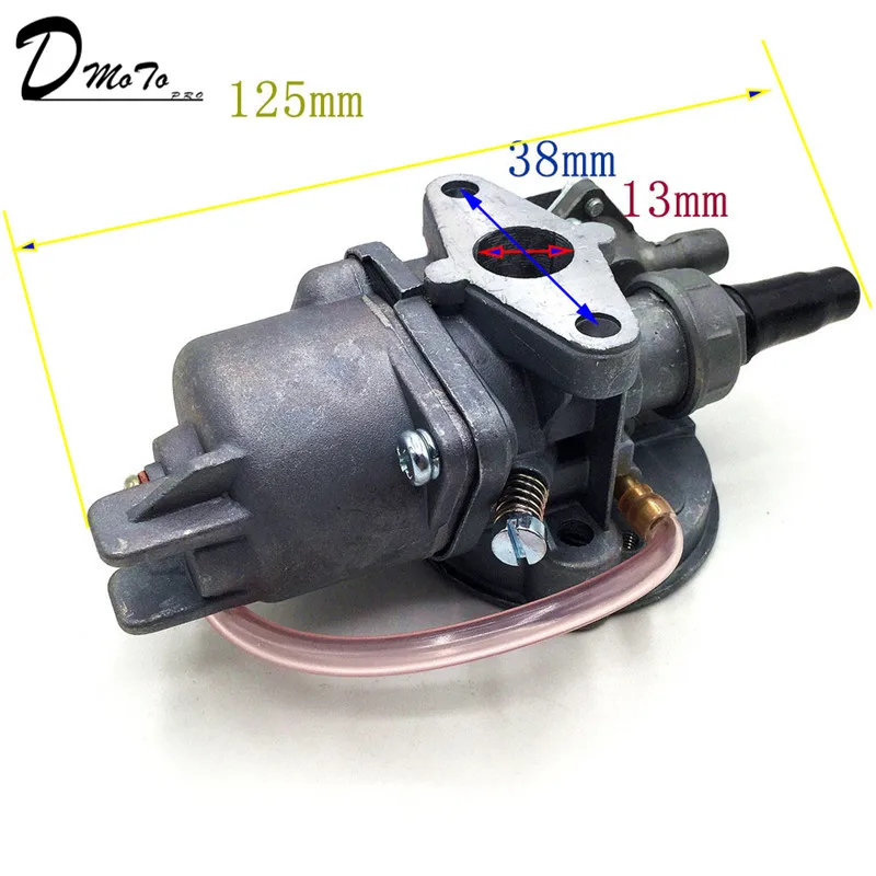 Pocket Bike 47cc 49cc engine carb carburetor with Pod Air Filter  2 stroke for Mini Quad ATV Dirt Bike MiniMoto Go Kart Buggy