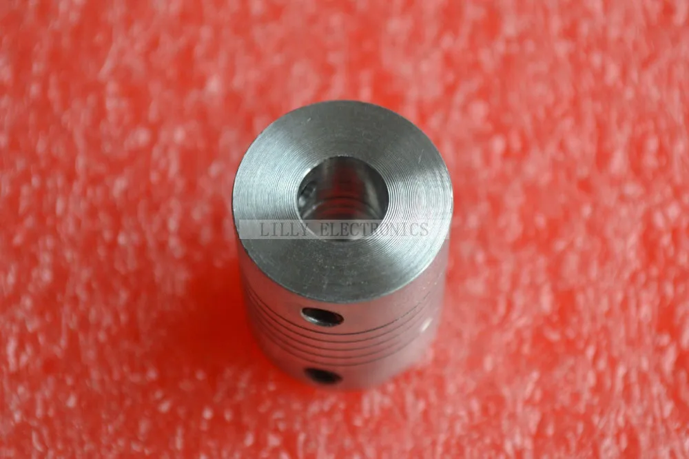 D18L25 5*6.35 مللي متر RB CNC موتور الفك مقرنة/ وصلة ربط للعمود 5 مللي متر إلى 6.35 مللي متر