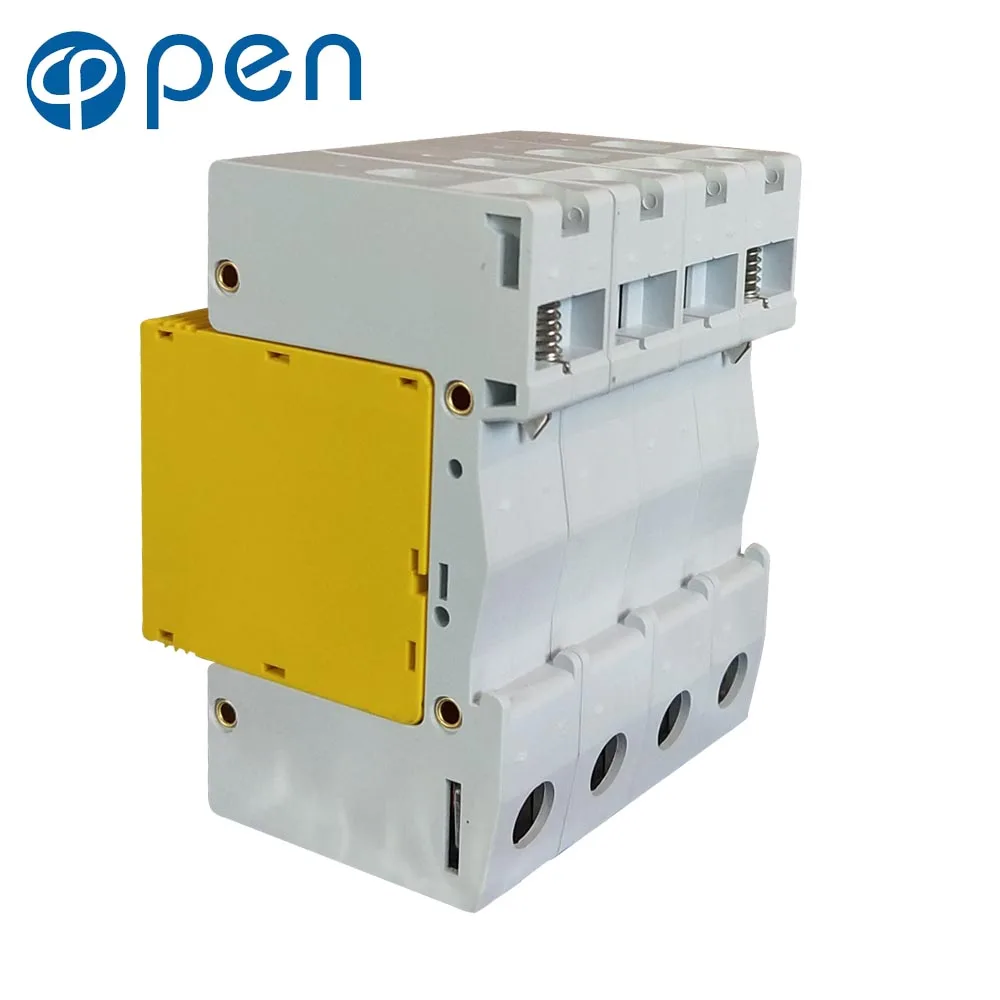 OPEN LBO-D20 Series Household SPD Surge Protector 3P+N 10kA 20kA 380VAC Low Voltage Arrester Device