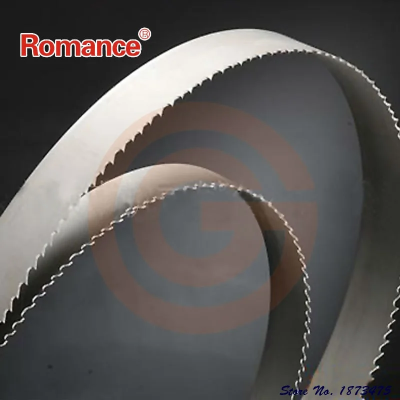 10pcs/lot; 3000-3505mm; (4/6T; 5/8T; 6/10T; customer-tailor TPI), Romance brand, HSS metal cutting M42 Bi-Metal band saw blade