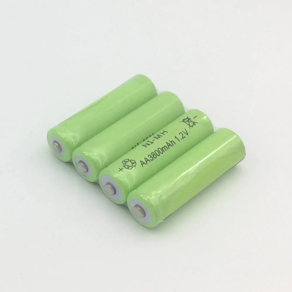 GTF 1.2V Ni-NH AA rechargeable 3800mAh 2A neutral AA rechargeable battery For LED Flashlight Torch