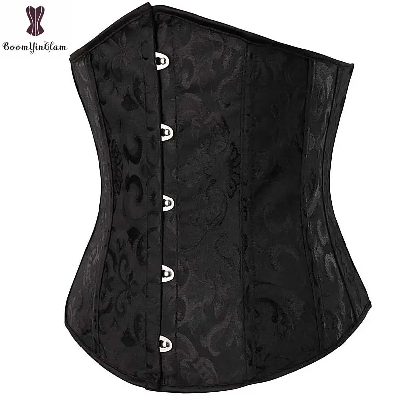 14 spiral steel boned waist cincher mini corset body slim cupless vintage costume underbust corset size xs-2xl 2833