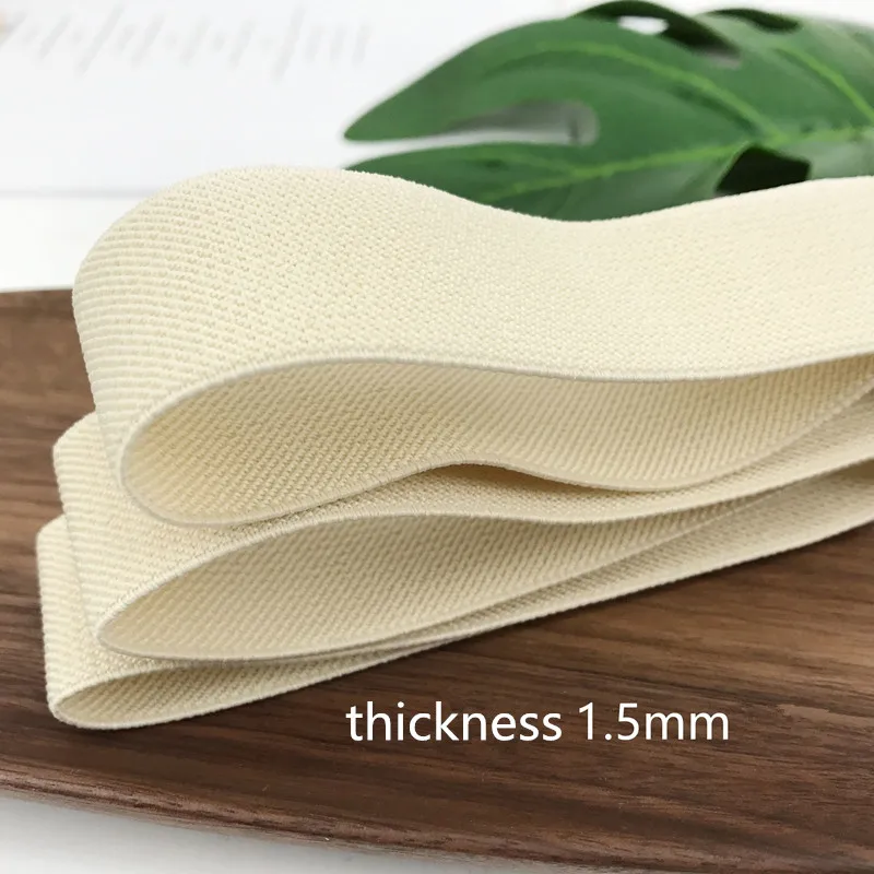 3cm double sided thick double twill loose webbing pants skirt belt elastic bandage ribbon clothing accessories