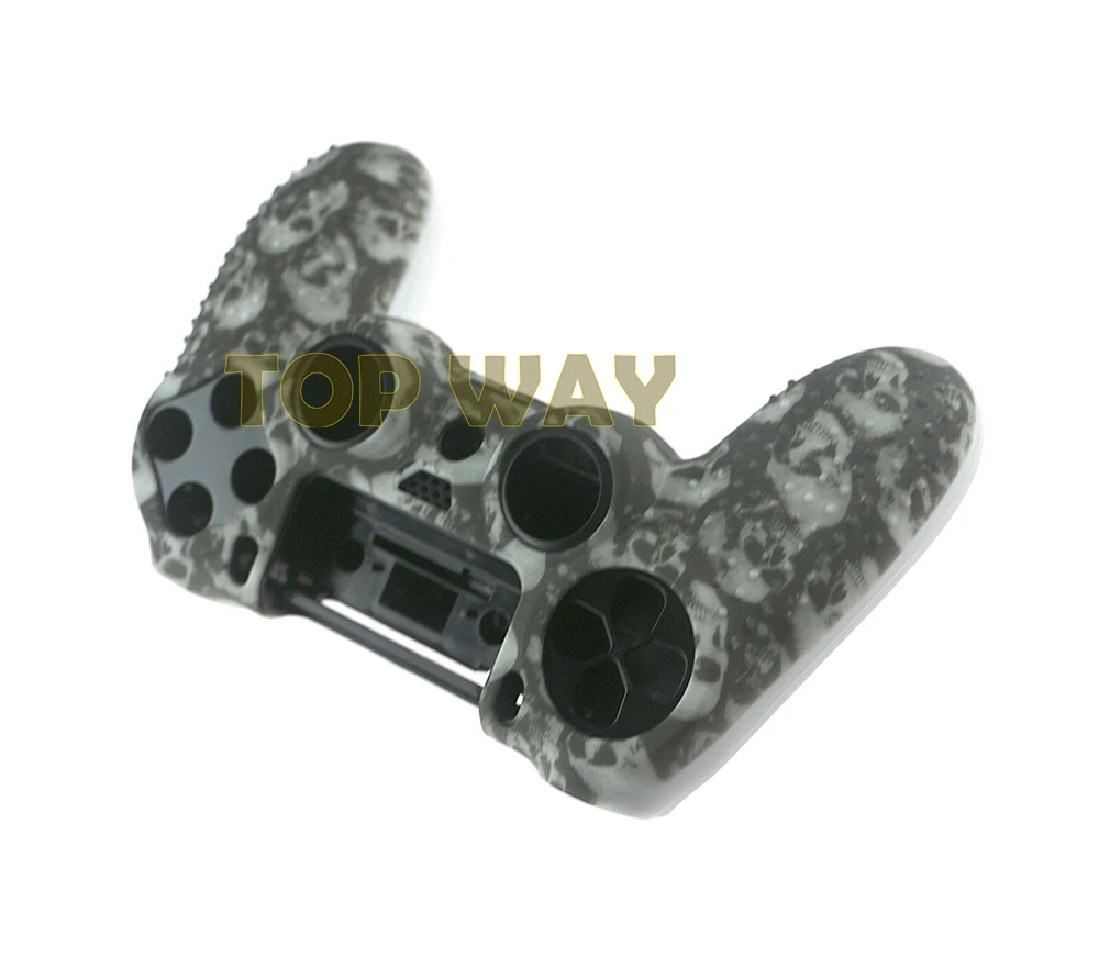 Anti-Slip Silicone Grip Case para PS4 Slim Pro Controller, Studded Skin Protective Cover, Soft, 1Pc