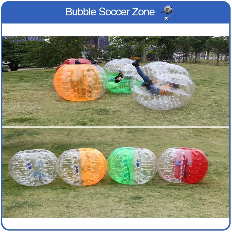 Free Shipping Inflatable Bumper Ball 1.7m/5.58ft Diameter Bubble Soccer Ball Inflatable Bumper Bubble Balls for Adults