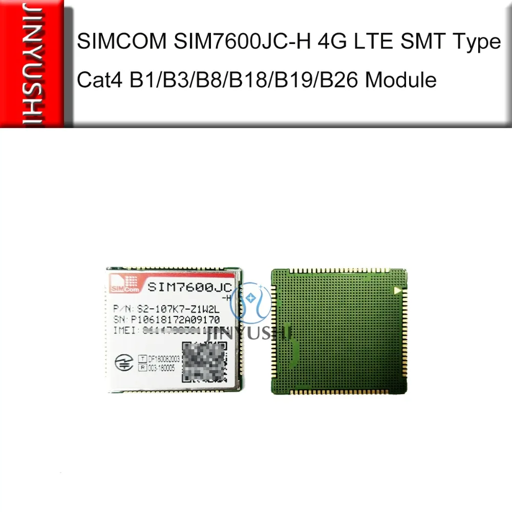 

SIMCOM SIM7600JC-H SIM7600 SIM7600JC Cat4 150M LCC 4G LTE GNSS модуль конкурентоспособный с SIM5360A/ SIM5360E 100% новый и оригинальный