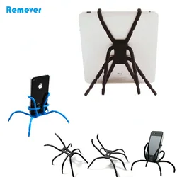 9 colors mini spider Flexible tripod portable Small/Large stand Holder for Ipad iphone phone Samsung Huawei Xiaomi Camera