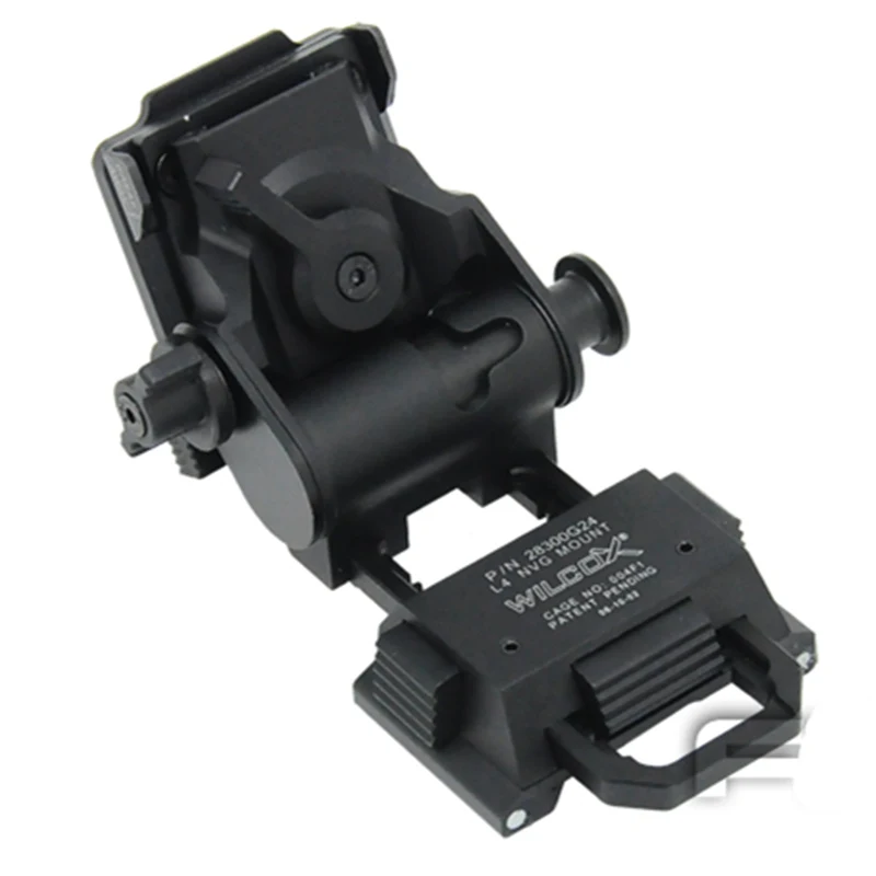 Helmet Wilcox Type L4G24 CNC NVG Mount Tactical Helmet   Aluminum Frame Mount Accessories Free Shipping