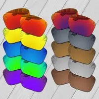 Lentes de repuesto mejoradas polarizadas E.O.S para gafas de sol Oakley Sliver XL OO9341, opción múltiple