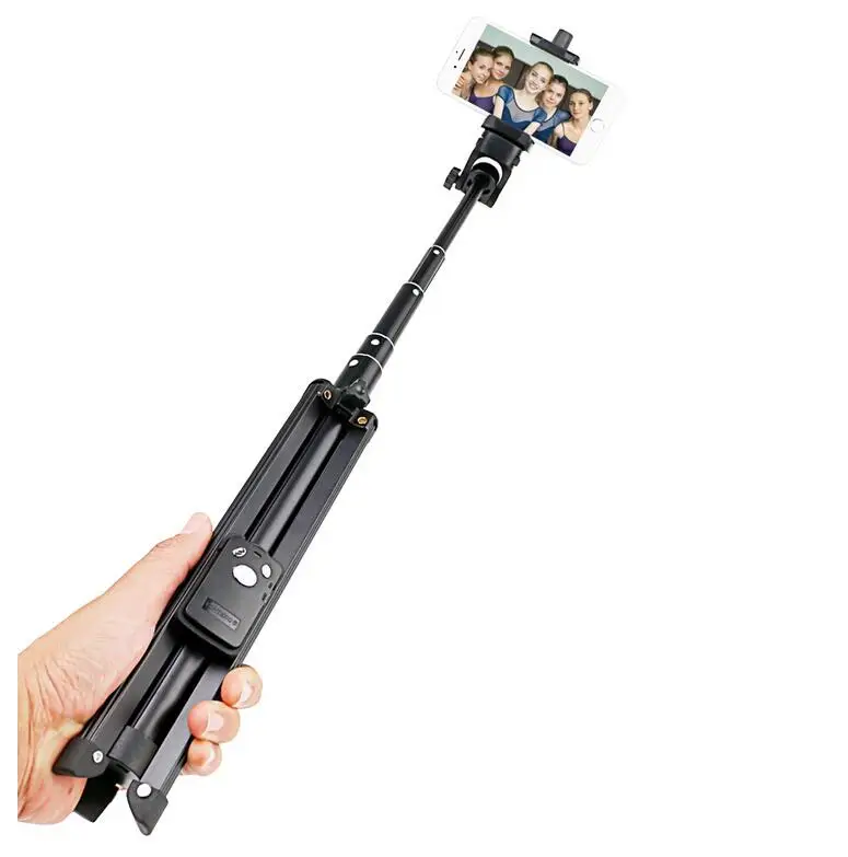 yunteng Tripod Self-portrait Monopod Phone Selfie Stick Bluetooth Self-Timer Pole for Phone camera DV