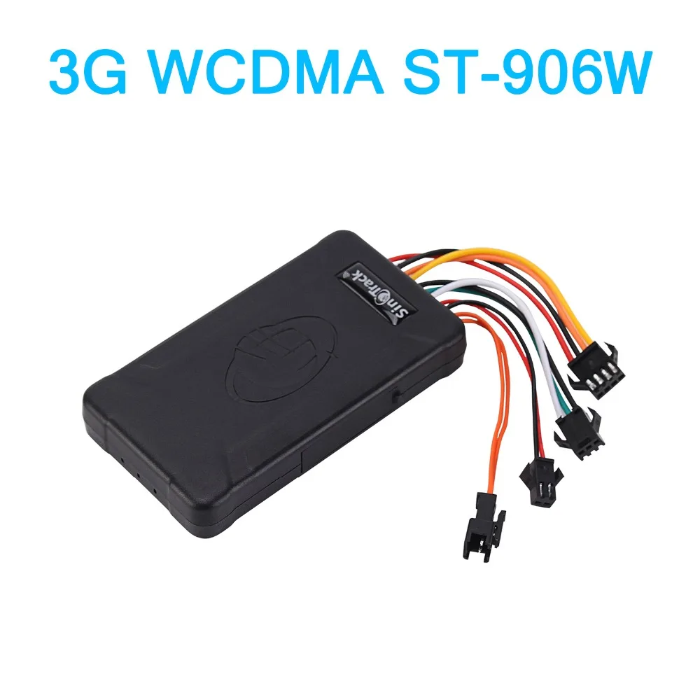 3G WCDMA ST-906W GSM GPS tracker for Car motorcycle vehicle 3G tracking device with Cut Off Oil Power & online tracking software