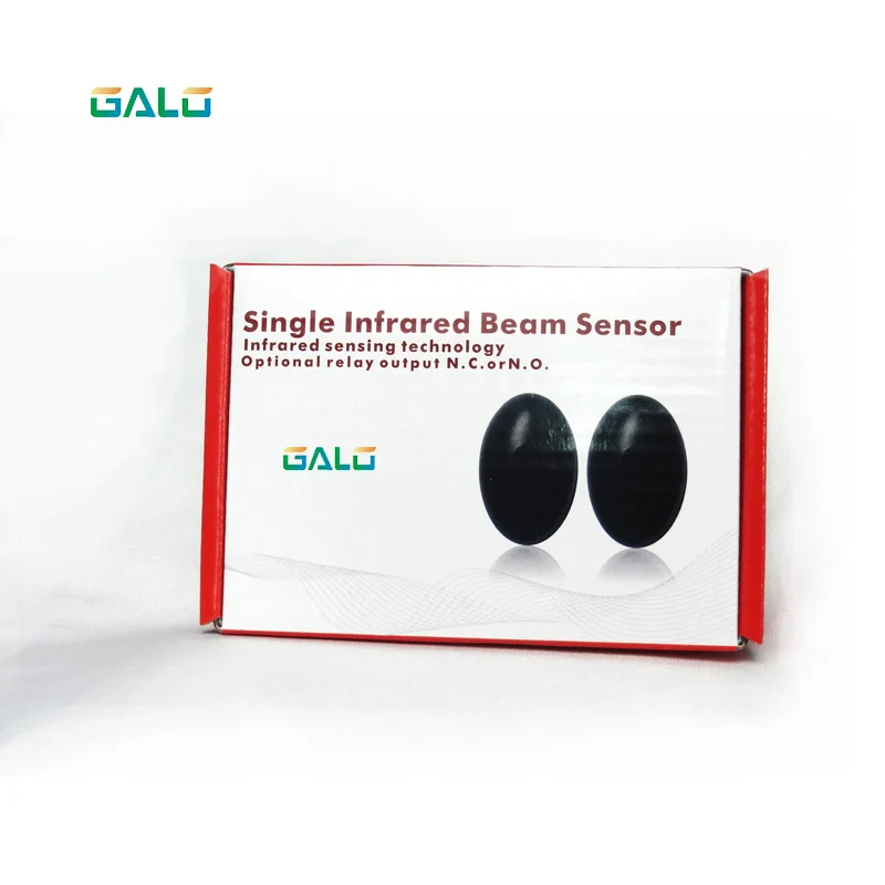 Galo-Sensor infrarrojo de seguridad para puerta automatizada IP55, con cable, oscilante, deslizante, puerta de garaje y fotocélulas infrarrojas