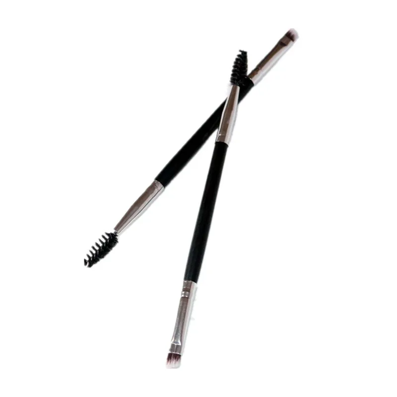 10pcs Eyebrow Brush Eyebrow Comb Beauty Black Professional Makeup Brush for Double end Mascara Eyelash Brushes Soft Bristle