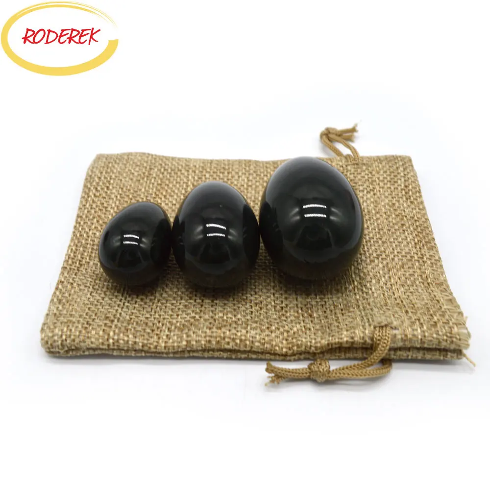 Natural Nephrite Jade Eggs Set Jade Yoni Egg Massager Vaginal Pelvic Floor Stone Massage Health Care Tool