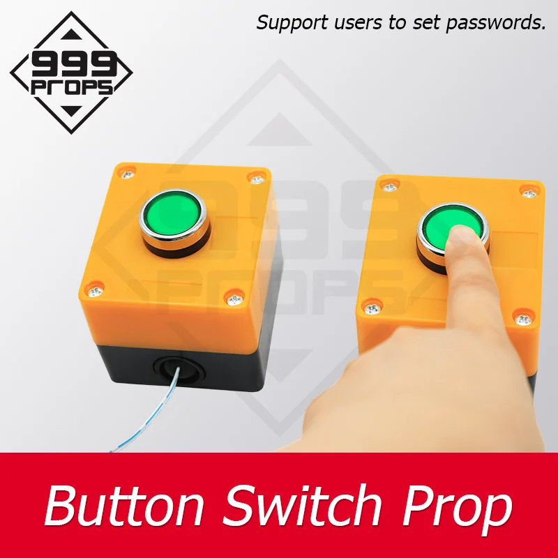 Button Switches Escape Room Prop press correct password to unlock real life console switch game manufacture