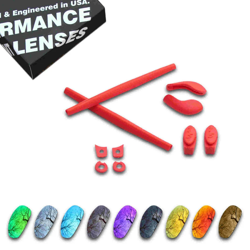 

Millerswap Resist Seawater Corrosion Polarized Replacement Lens&Red Rubber Kit for Oakley juliet - Multiple Options