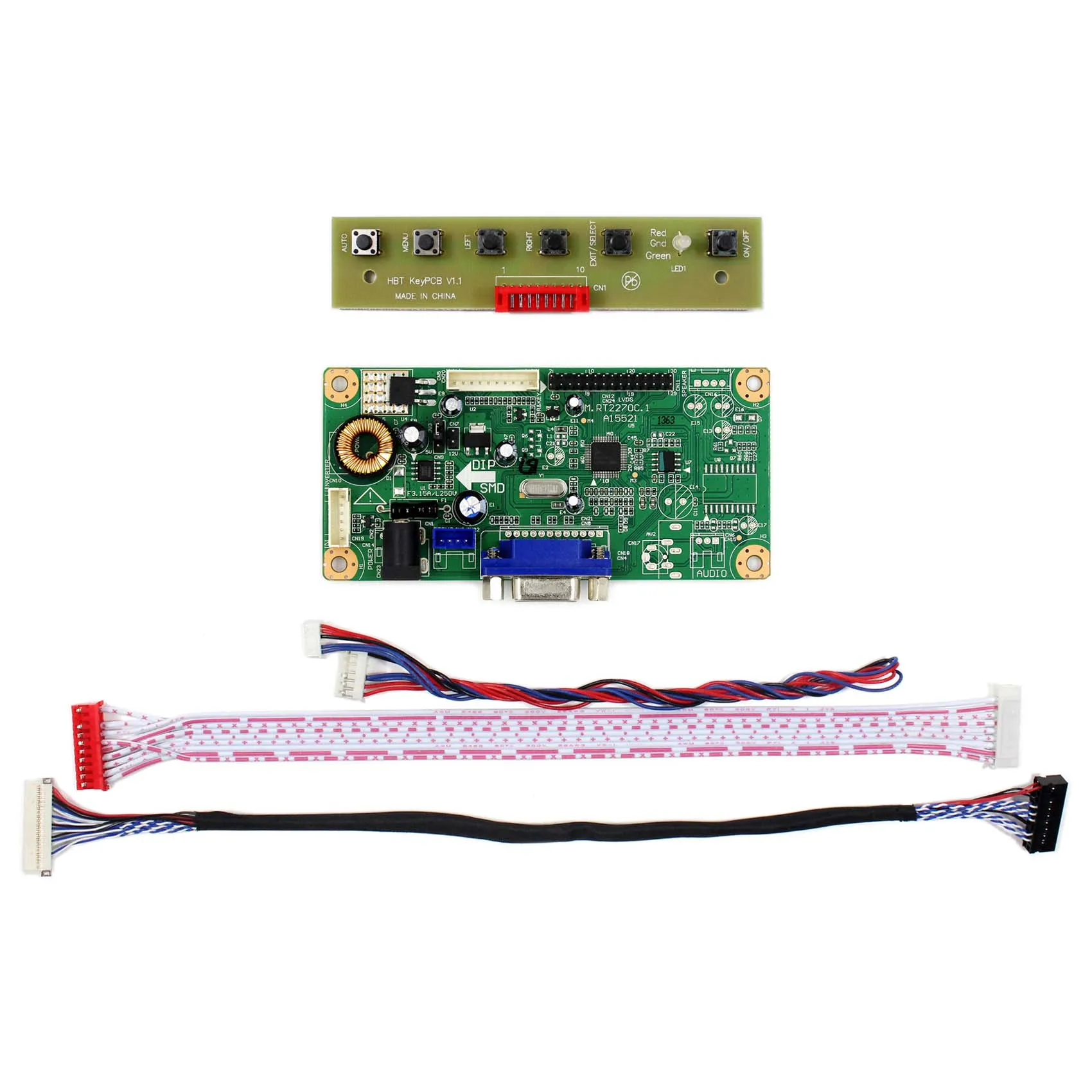 Đầu Vào VGA Lcd Điều Khiển Ban Làm Việc Cho 6.5Inch G065VN01 V2 640X480 Màn Hình Lcd