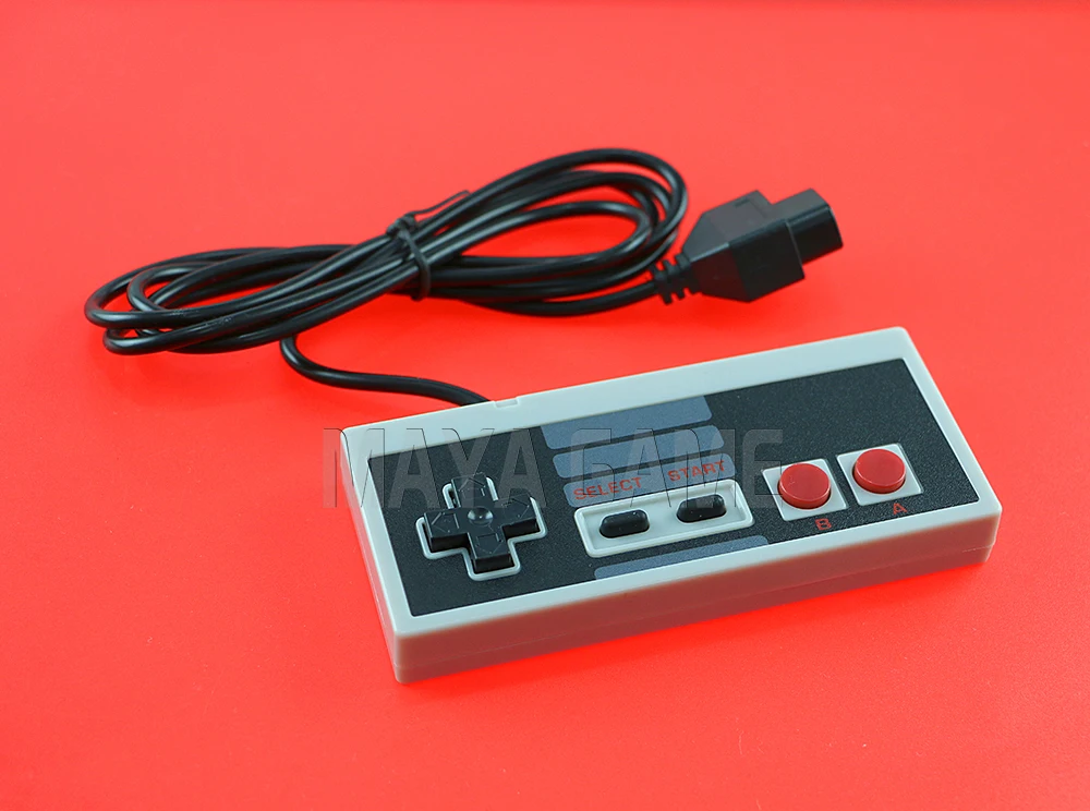 1 قطعة وحدة تحكم كلاسيكية ساخنة ألعاب الألعاب JoyStick Joypad لوحدة التحكم نظام NES النمط الكلاسيكي 6ft الطرف الثالث