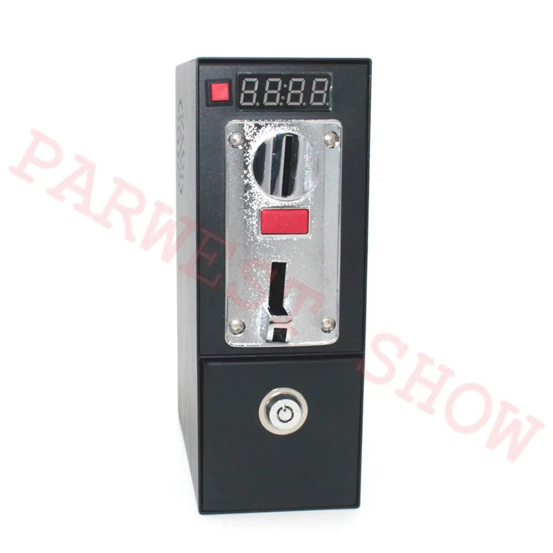 

Good Qualtity Timer Control Box with DG600F Coin Acceptor Can Receive Euro/Dollars for Massage Chair/Washing Machine