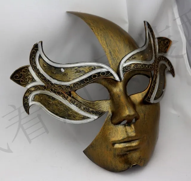 Pure Handmade Italy Venice Mask Masquerade Princess Mask Retro For Men And Women Section Mask