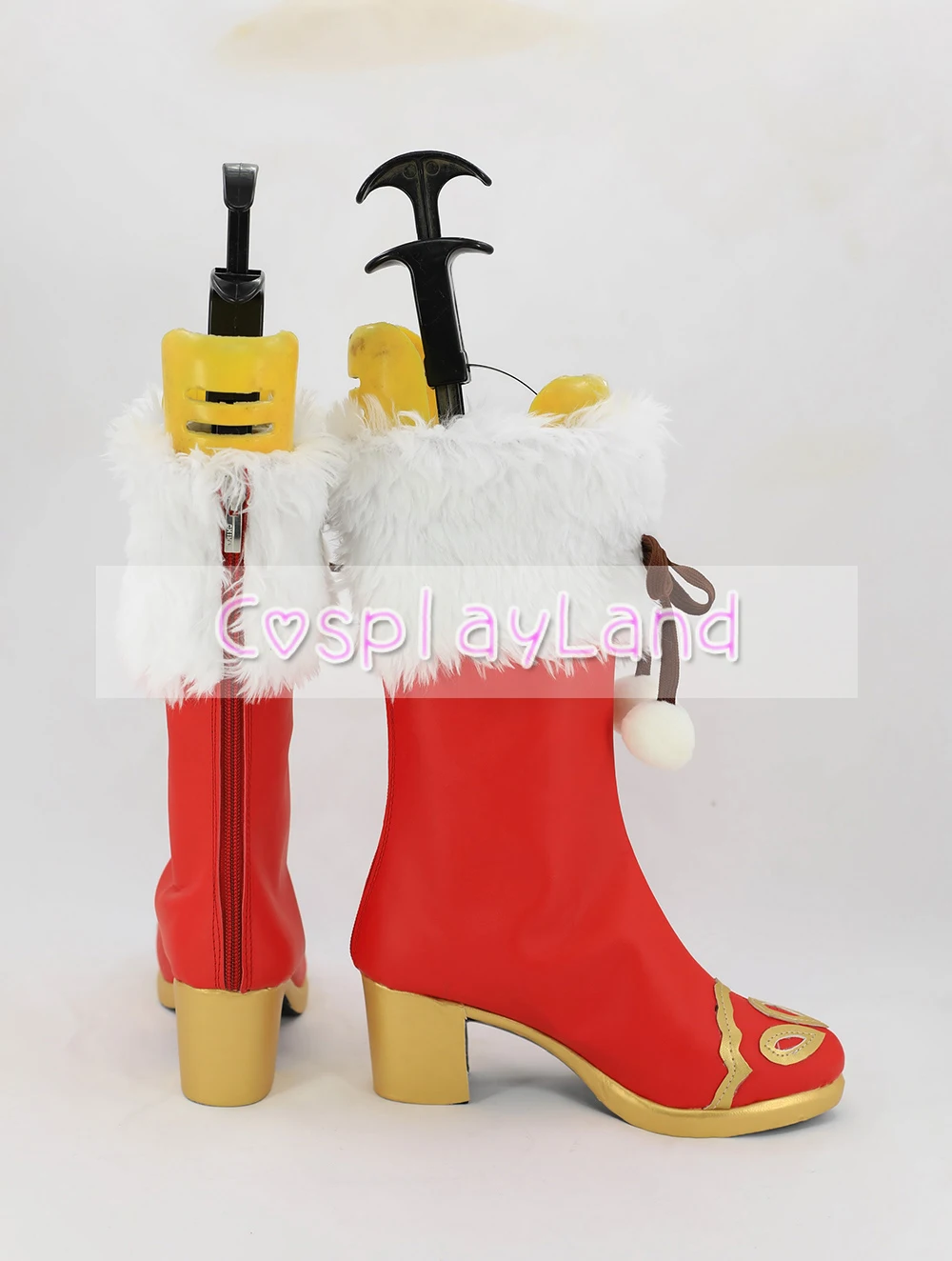 Bottes de Cosplay de noël pour femmes adultes, accessoires de Costume, bottes de fête d'halloween, Sakurauchi Riko