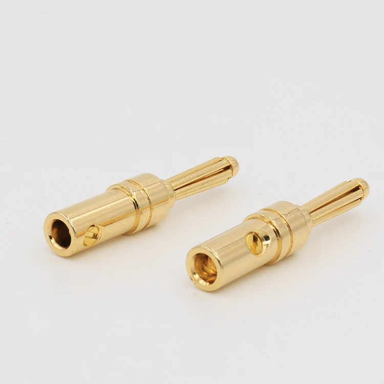 VB413G 24K gold plated banana plug speaker cable banana plug