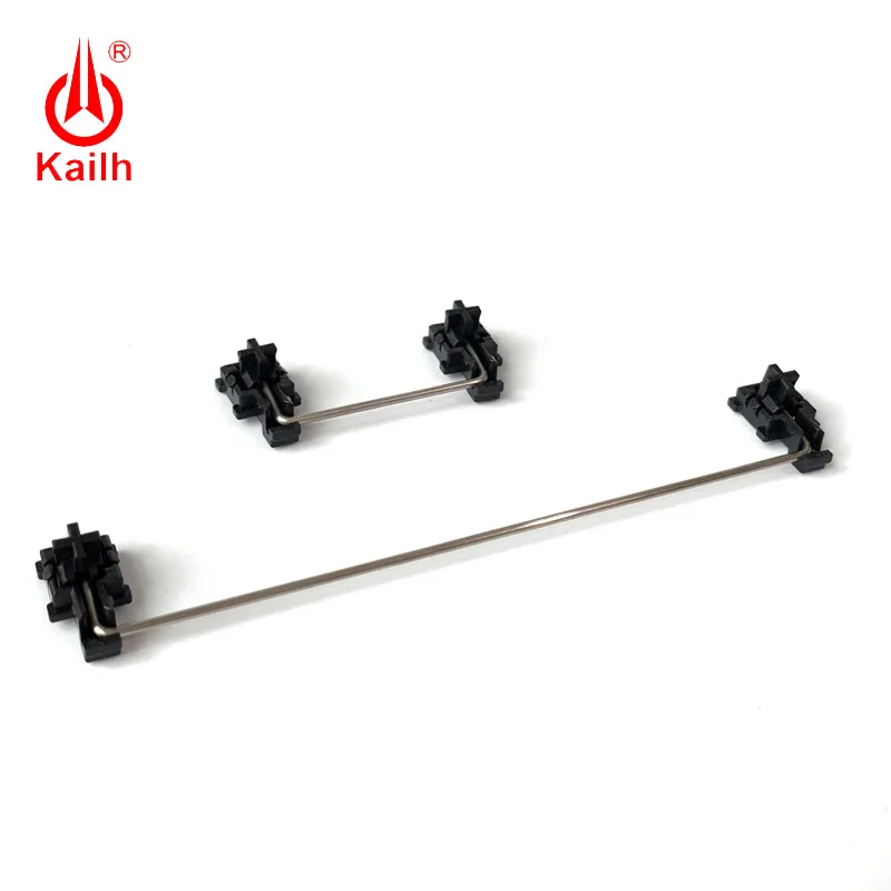 Kailh plate mounted stabilizers black case  for 1350 Chocolate Switches Mechanical Keyboards 2u 6.25u