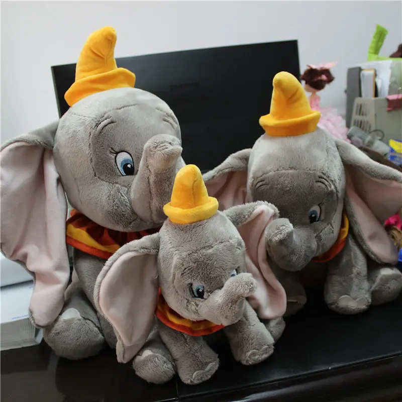 Original Disney Dumbo Plush Toy Dolls High Quality Birthday Christmas Gift For Children  Soft Peluche Doll christmas gift