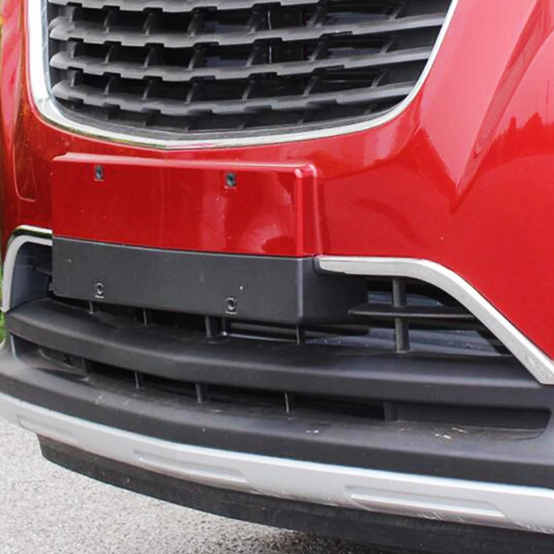 for Chevrolet Trax 2014 2015 2016 accessories ABS Chrome Car Head Grille Fence Decoration strip styling cover trim