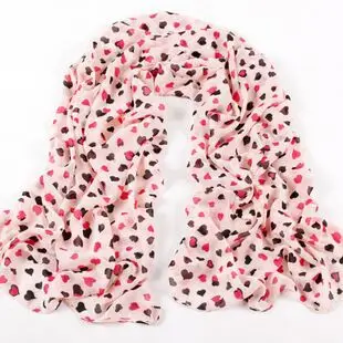 New Fashion Women\'s Chiffon Colorful Printed Sweet Cartoon Cat Kitten Scarf Graffiti Style love Shawl Girls Christmas Gift