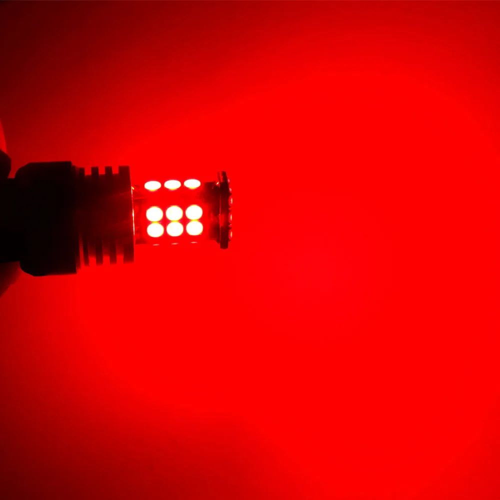 4pcsT20 W21 7440 24 smd 3030 Led نوعية جيدة W21/5W 7443 0.25A DRL بدوره إشارة عكس وقف ضوء مصباح لمبات سيارة مصباح ليد