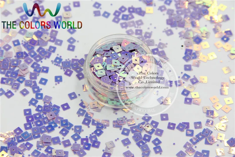 

SSJ4-13 Amazing Glitter Sequins Square shape sequins for nail Art or DIY decoration