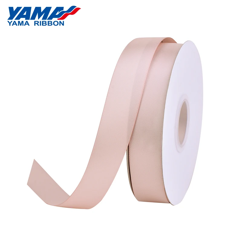 YAMA 25 28 32 38 mm 100yards/lot Double Face Satin Ribbon Dark Brown for Party Wedding Decoration Handmade Rose Flowers Gifts