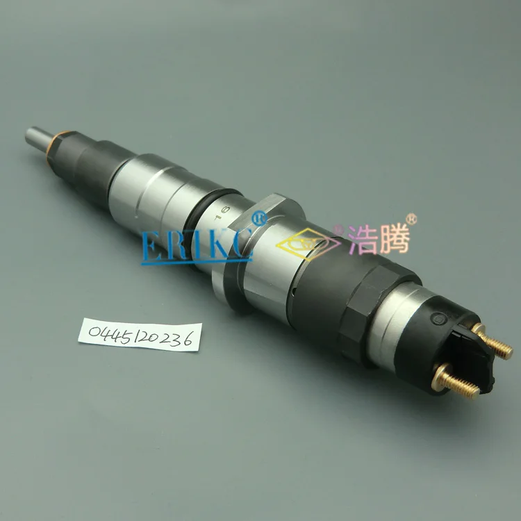 

ERIKC 0 445 120 236 Fuel Complete Injector 0445120236 Common Rail Nozzle 0445 120 236 (6745-11-3102) For Komatsu PC300