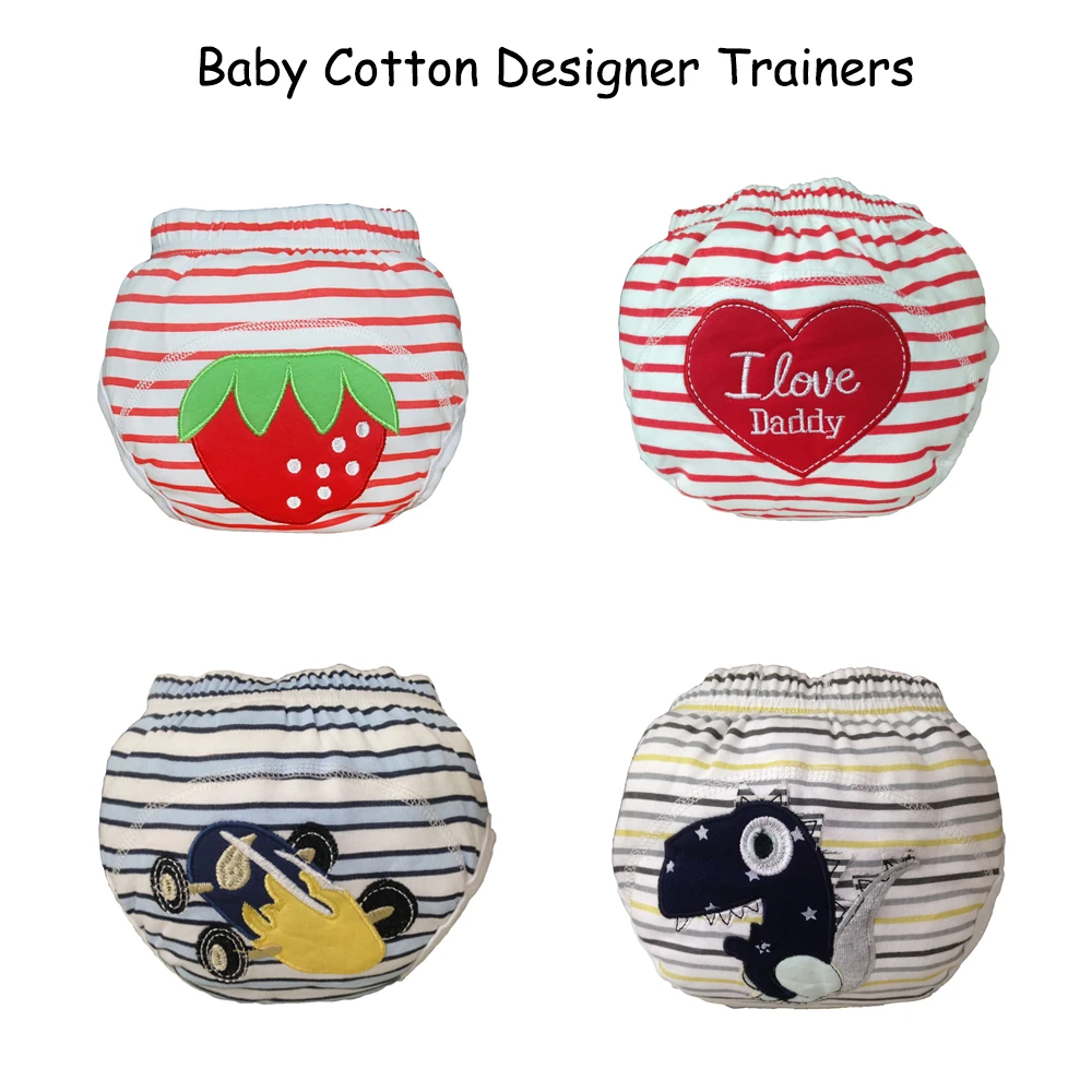 Factory Price (36pcs A Parcel) Baby Pants Trainer Potty Trainers Infant Cotton Training Pants Free Shipping