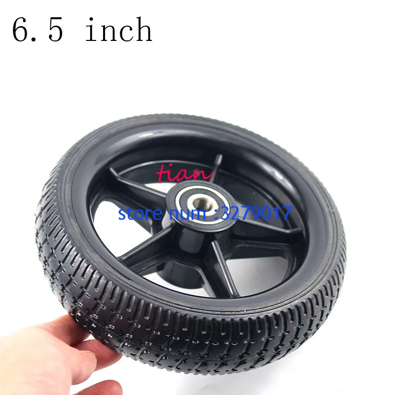 Free Shipping new 6.5 inch High quality Hubs and tyres 6.5 inch wheel for Electric Scooter bike folging electric scooter