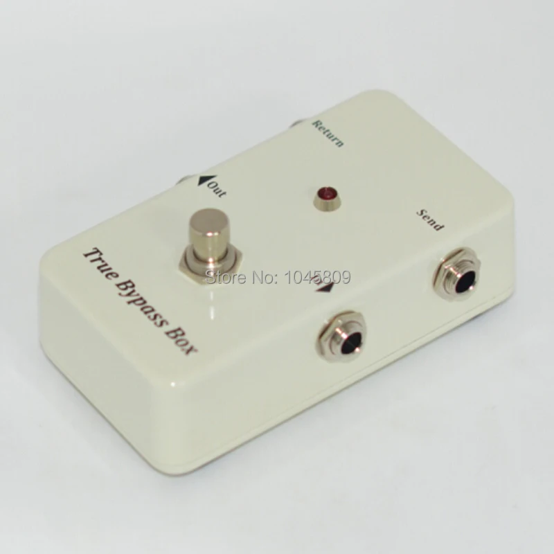 True-Bypass Looper Effect Pedal Guitar Effect Pedal Looper Switcher  true bypass guitar pedal White Loop switch